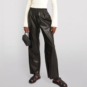 Deveaux Faux Leather Savannah Trousers